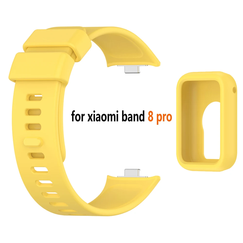 Силиконовый ремешок для часов и чехол для Xiaomi Mi Band 8 Pro, ремешок для Mi Band 8 Pro Correa для браслета Miband 8pro, аксессуары для бампера 8pro
Силиконовый ремешок для часов и чехол для Xiaomi Mi Band 8 Pro, ремешок для Mi Band 8 Pro Correa для браслета Miband 8pro, аксессуары для бампера 8pro