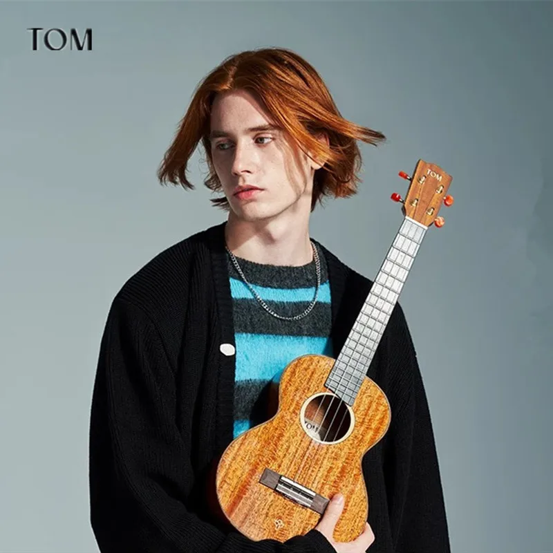 TOM 23/26 Inch Shadow-Grained Mahogany Ukulele 4string Electric Guitar Reverberation Effect With Pickup Mini Guitar
TOM 23/26 Inch Shadow-Grained Mahogany Ukulele 4string Electric Guitar Reverberation Effect With Pickup Mini Guitar