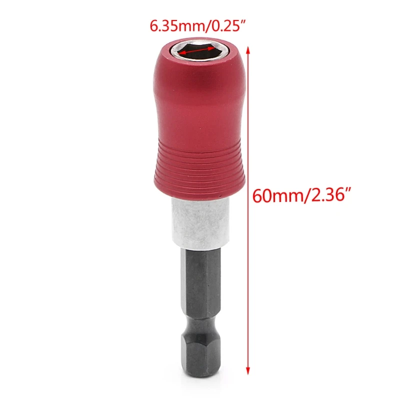 1 Pc 60mm 1/4 Inch Shank Quick Release Screwdriver Bit Holder Extension Bar Drop Shipping
1 Pc 60mm 1/4 Inch Shank Quick Release Screwdriver Bit Holder Extension Bar Drop Shipping