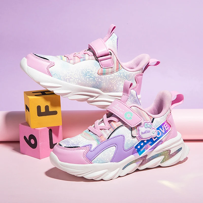 Spring/Summer Girls Sport Shoes Running Shoes Children's Sneakers Tenis Infantil Pink Breathable Kids Shoes Girl Walking shoes
Spring/Summer Girls Sport Shoes Running Shoes Children's Sneakers Tenis Infantil Pink Breathable Kids Shoes Girl Walking shoes
