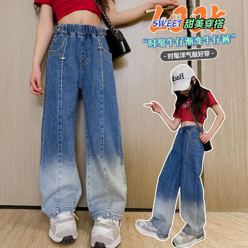120-170cm Jeans Pants Denim For Kids Girls Pearls Jeans Girls Spring Autumn Denim Children Casual Style Clothes For Girls
120-170cm Jeans Pants Denim For Kids Girls Pearls Jeans Girls Spring Autumn Denim Children Casual Style Clothes For Girls