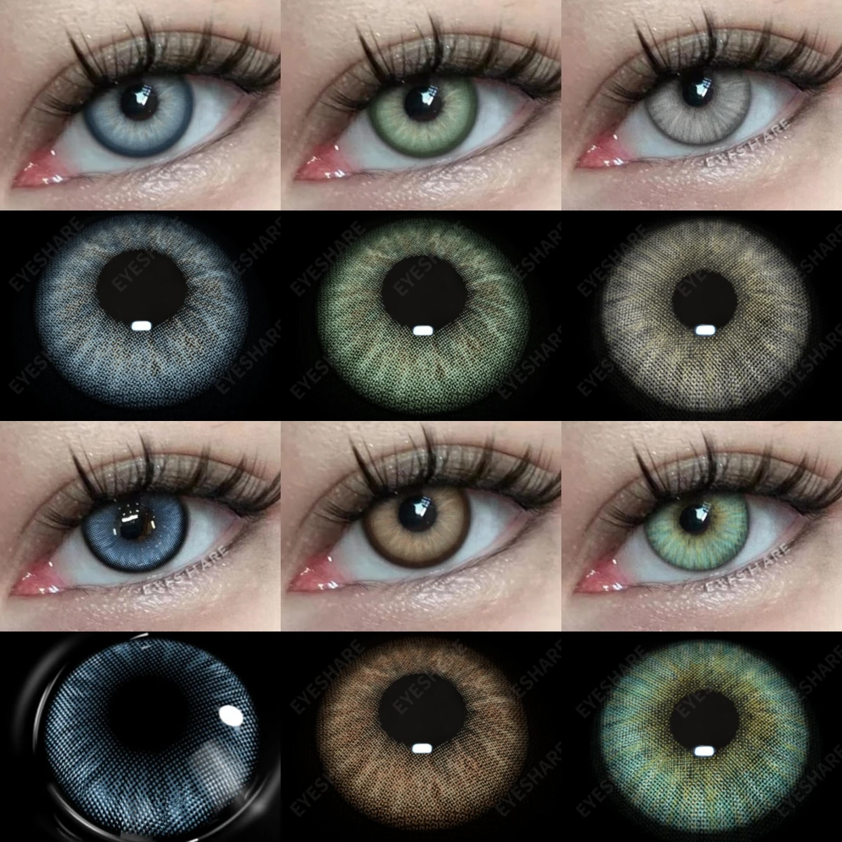 Цветные контактные линзы EYESHARE для глаз, 1 пара, модные синие линзы для глаз, коричневые контактные серые контактные линзы для школьников, ежегодный зеленый контакт для глаз
Цветные контактные линзы EYESHARE для глаз, 1 пара, модные синие линзы для глаз, коричневые контактные серые контактные линзы для школьников, ежегодный зеленый контакт для глаз