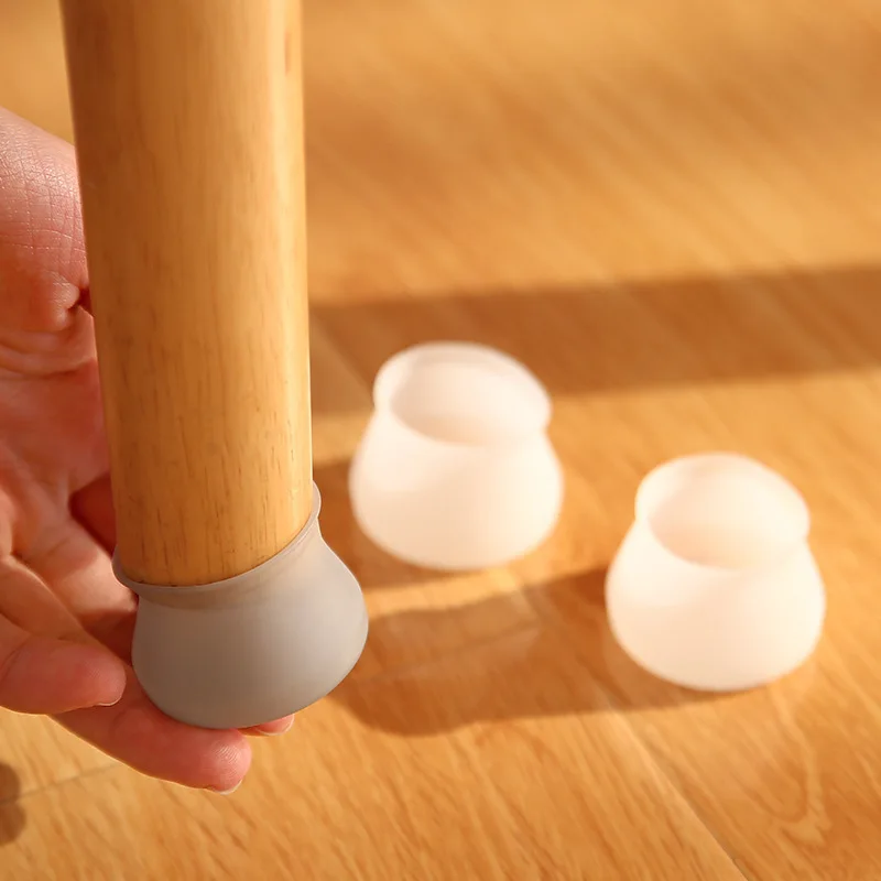 4PC Silent Wear-resistant Table Leg Protective Cover Silicone Chair Foot Pad Wood Floor Anti-skid Table and Chair Foot Cover
4PC Silent Wear-resistant Table Leg Protective Cover Silicone Chair Foot Pad Wood Floor Anti-skid Table and Chair Foot Cover