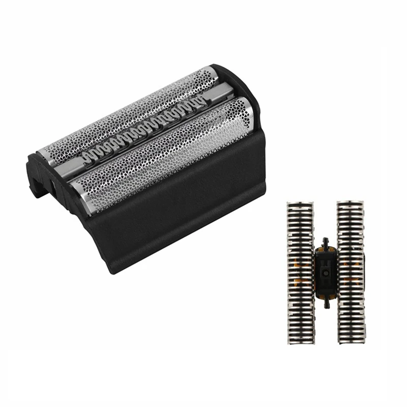 2 шт., сменный фольгированный экран 31B + лезвие для Braun 3 Series 310 5000/6000 5724 5735 5736 5738 5739 5770 5771 5773 380 5520
2 шт., сменный фольгированный экран 31B + лезвие для Braun 3 Series 310 5000/6000 5724 5735 5736 5738 5739 5770 5771 5773 380 5520