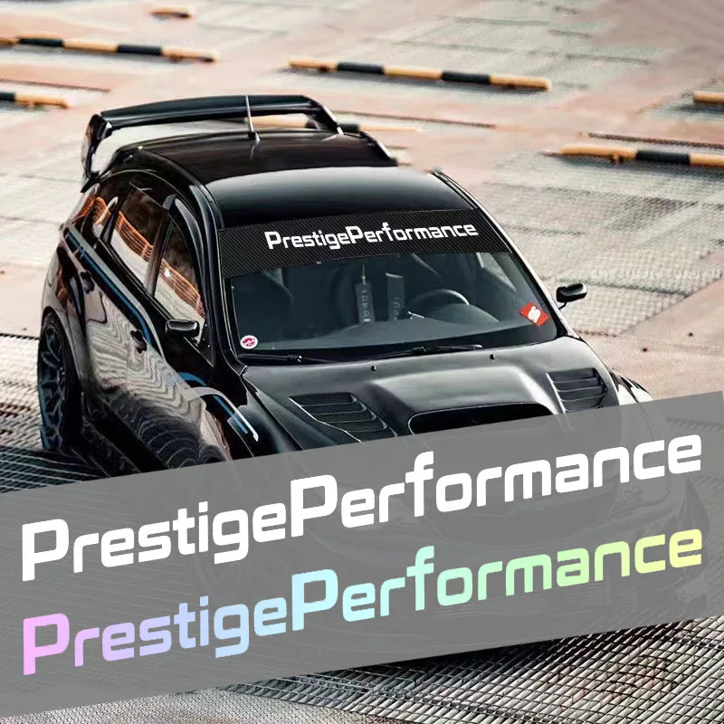 

Наклейки Car Sport Sticker Prestige Performance Front Windshield Decal Vinyl Wrap Car Accessories Decor Rear Reflective Stickers