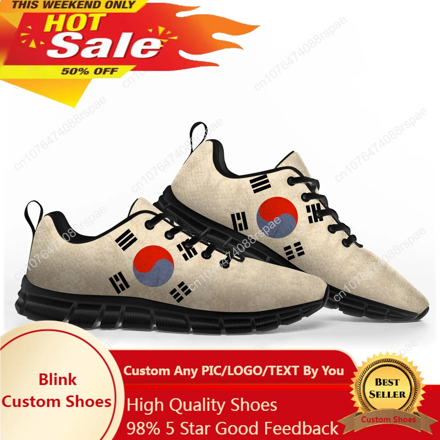 Korean Flag Sports Shoes Mens Womens Teenager Kids Children Sneakers South Korea Casual Custom High Quality Couple Shoes
Korean Flag Sports Shoes Mens Womens Teenager Kids Children Sneakers South Korea Casual Custom High Quality Couple Shoes
