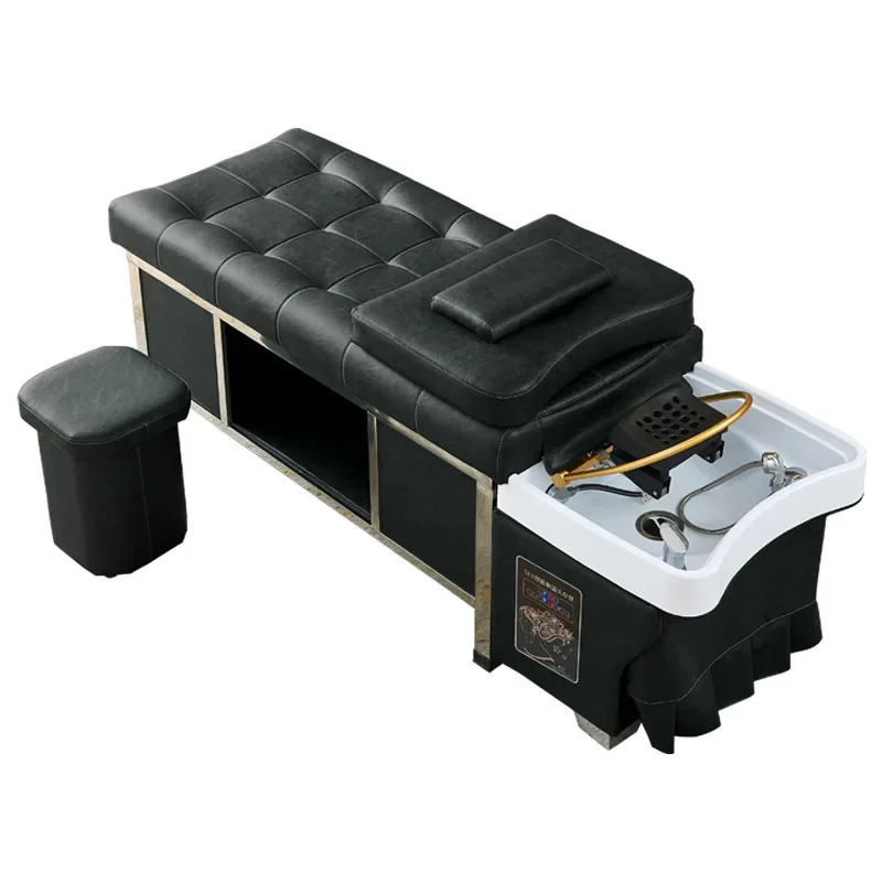 Stainless steel head treatment shampoo bed Barber shop shampoo bed Thai style water circulation bed
Stainless steel head treatment shampoo bed Barber shop shampoo bed Thai style water circulation bed