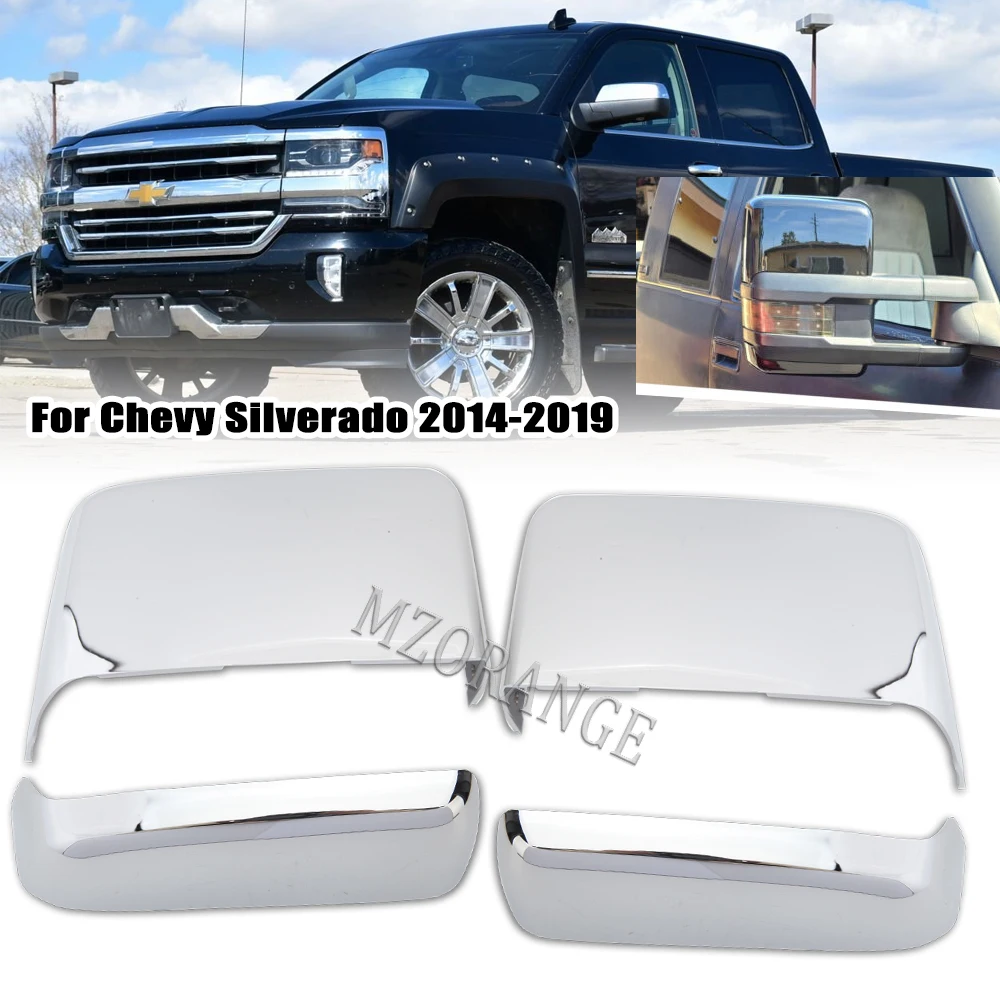 side Mirror cover For Chevy Silverado 2014-2019 for GMC Sierra 2014-2019 rearview mirror frame cap house Tow chrome Replacement
side Mirror cover For Chevy Silverado 2014-2019 for GMC Sierra 2014-2019 rearview mirror frame cap house Tow chrome Replacement