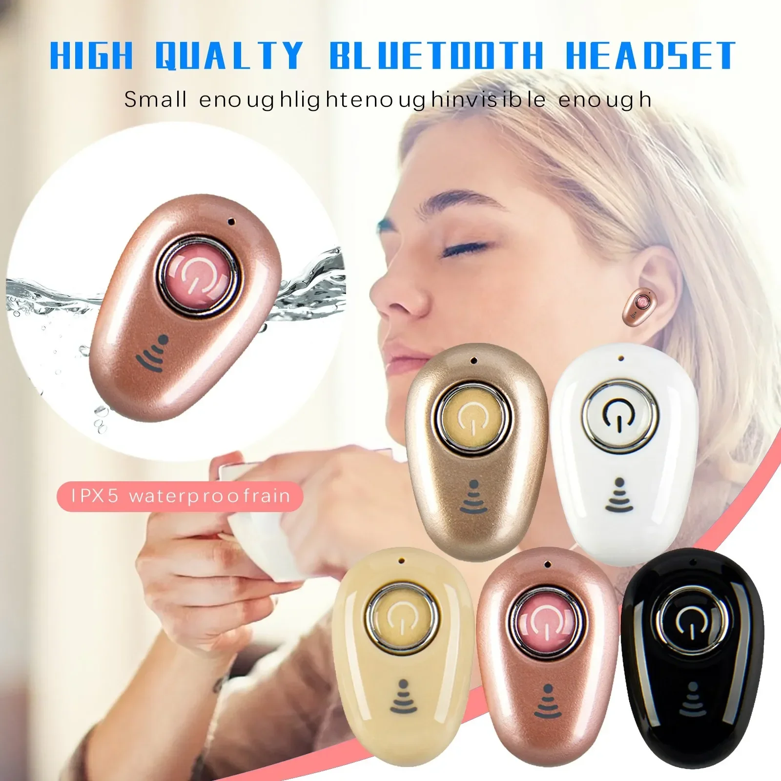 SEarbud Hands-Free With Mic For IPhone Xiaomi Android 650 Portable Mini Wireless Stereo Bluetooth 4.1 Sports Earphone In-Ear
SEarbud Hands-Free With Mic For IPhone Xiaomi Android 650 Portable Mini Wireless Stereo Bluetooth 4.1 Sports Earphone In-Ear