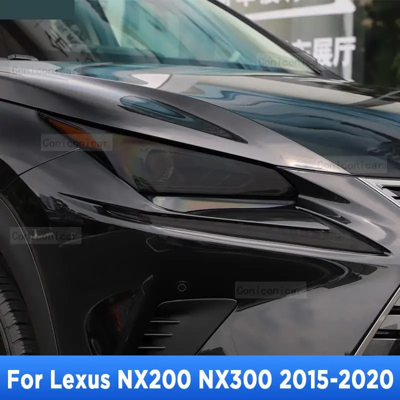 Car Headlight Protection Smoked Black Tint Anti-Scratch Protective Film TPU Stickers For Lexus NX200 NX300 2015-2020 Accessories
Car Headlight Protection Smoked Black Tint Anti-Scratch Protective Film TPU Stickers For Lexus NX200 NX300 2015-2020 Accessories