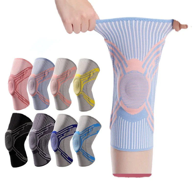 Sports Knee Guards Men's Silicone Kneelet Running Fitness Basketball Jump Rope Elbow Pads Patella Band Protector Kneepad
Sports Knee Guards Men's Silicone Kneelet Running Fitness Basketball Jump Rope Elbow Pads Patella Band Protector Kneepad