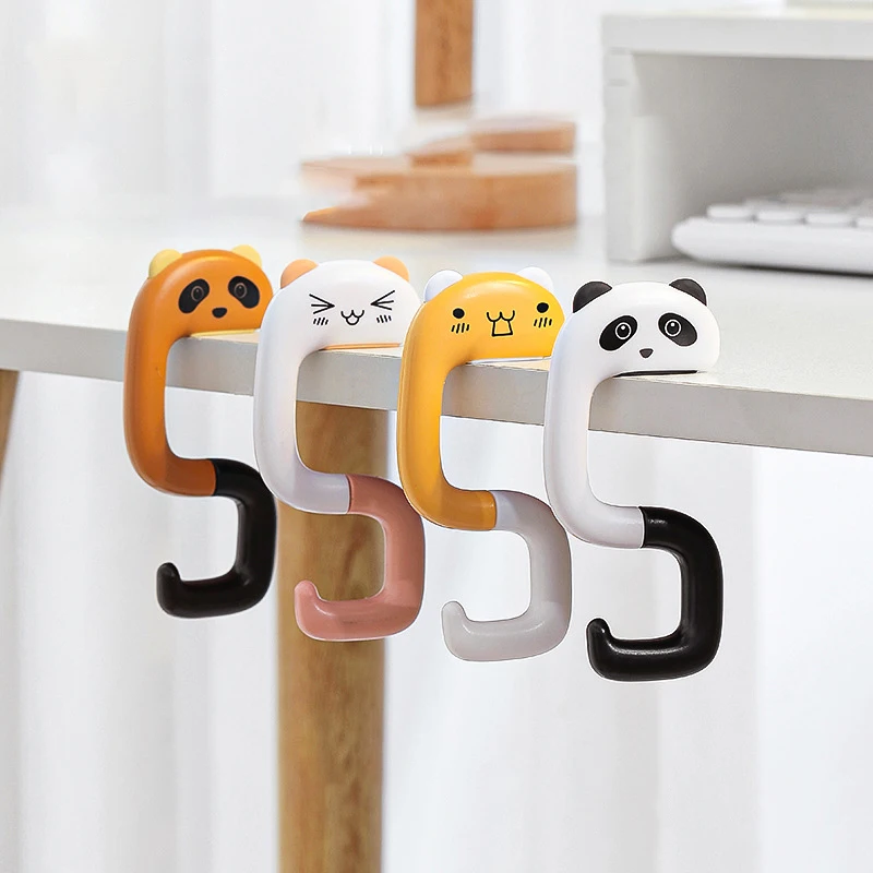 Cute Animal Hook for Hanging Decorative Table Purse Bag Hooks Portable Folding Schoolbag Handbag Hanger Office Desk Side Hook
Cute Animal Hook for Hanging Decorative Table Purse Bag Hooks Portable Folding Schoolbag Handbag Hanger Office Desk Side Hook