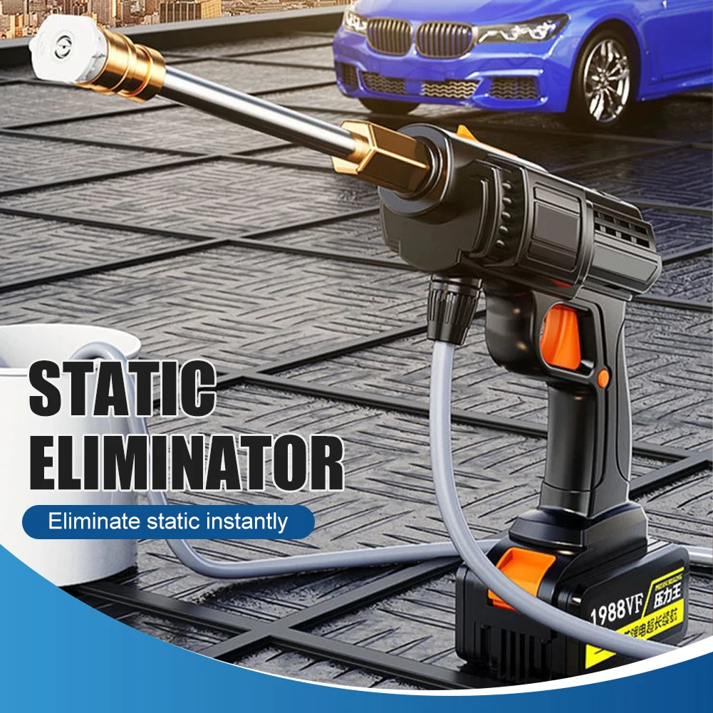 Wireless High Pressure Car Washing Gun 30Bar Pressure Washer Gun 20000mAh 40Min Foam Sprayer Cleaning For BMW VW Tesla Benz
Wireless High Pressure Car Washing Gun 30Bar Pressure Washer Gun 20000mAh 40Min Foam Sprayer Cleaning For BMW VW Tesla Benz