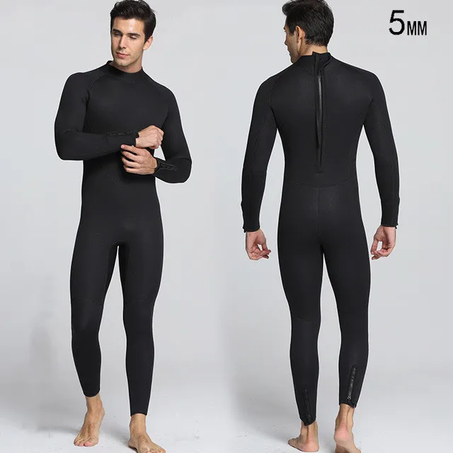 

5MM Men Neoprene Full Body Keep Warm Surfing Snorkeling Kayaking Diving Suit Scuba UnderWater Hunting Spearfishing Swim WetSuits