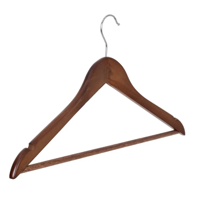 

Better Homes & Gardens Solid Walnut Wood Suit Hangers for Adult, 60 Pack