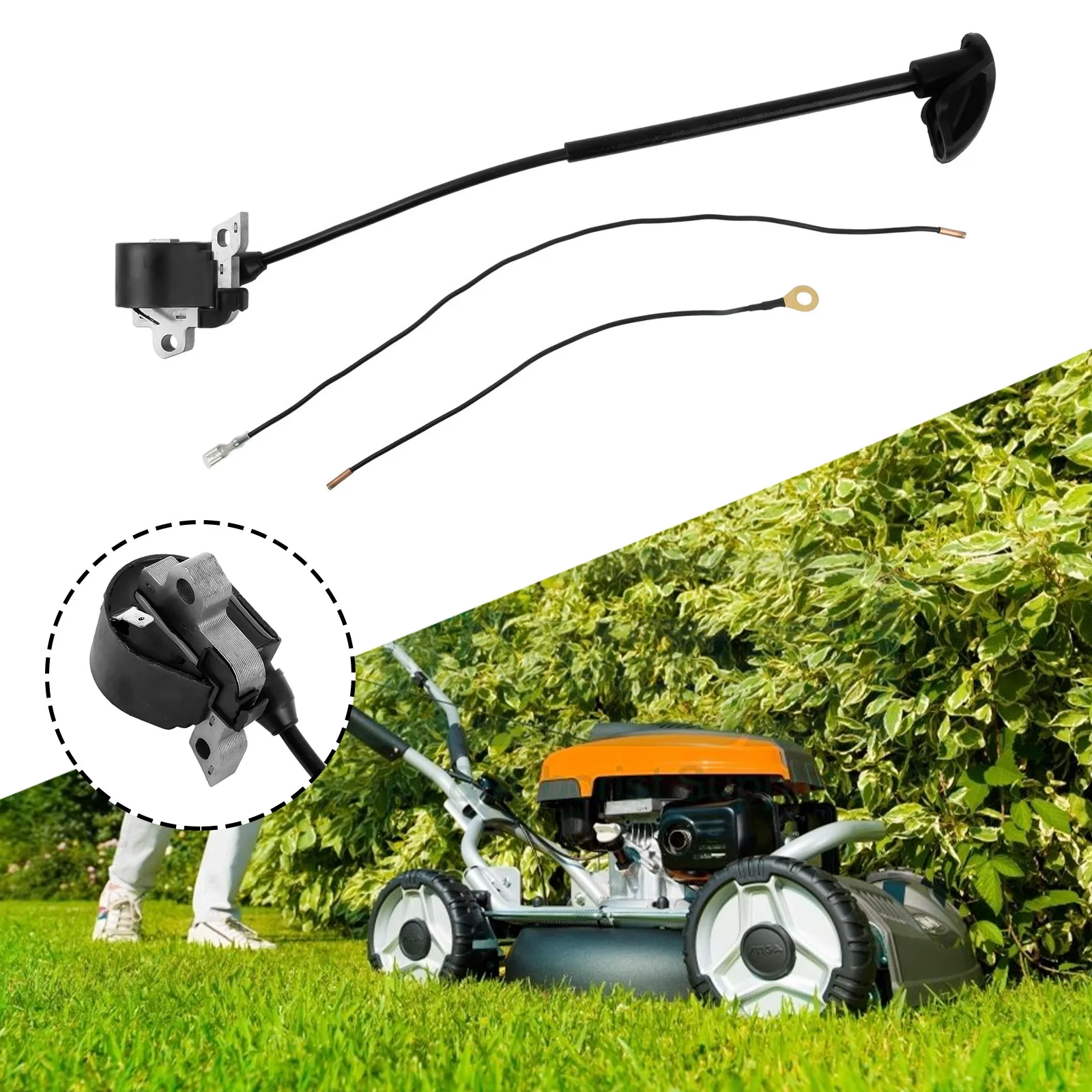 Модуль катушки зажигания для Stihl FS400 FS450 FS480 FR350 FR450 FR 480 кусторез газонокосилка садовый Электроинструмент 4128-400-1306
Модуль катушки зажигания для Stihl FS400 FS450 FS480 FR350 FR450 FR 480 кусторез газонокосилка садовый Электроинструмент 4128-400-1306