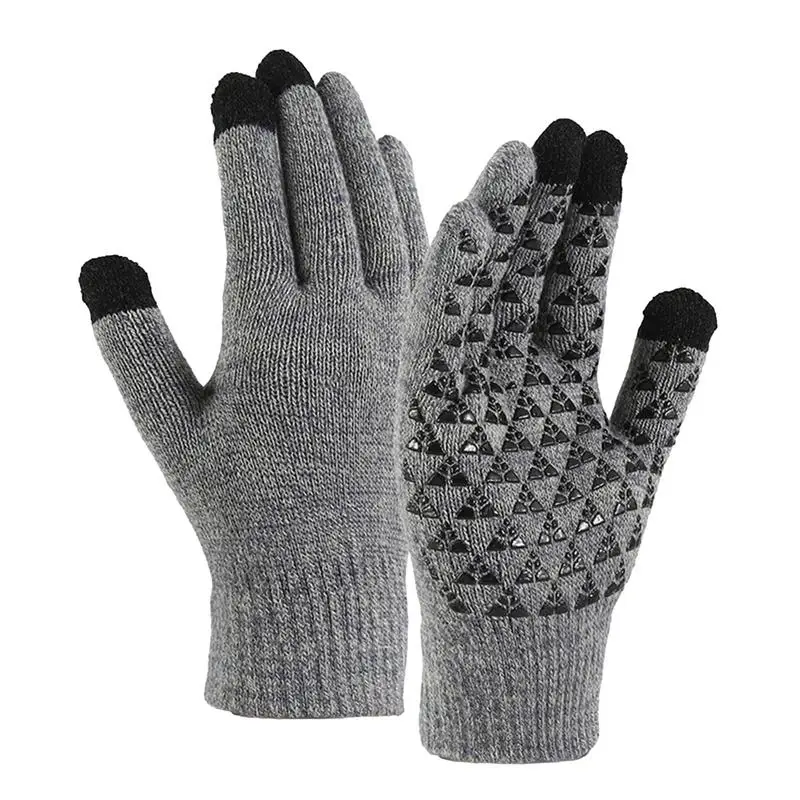 Winter Gloves Touchscreen Gloves Warm Velvet Knitted Non Slip Touch Screen Gloves Thickened Insulated Womens Winter Gloves
Winter Gloves Touchscreen Gloves Warm Velvet Knitted Non Slip Touch Screen Gloves Thickened Insulated Womens Winter Gloves