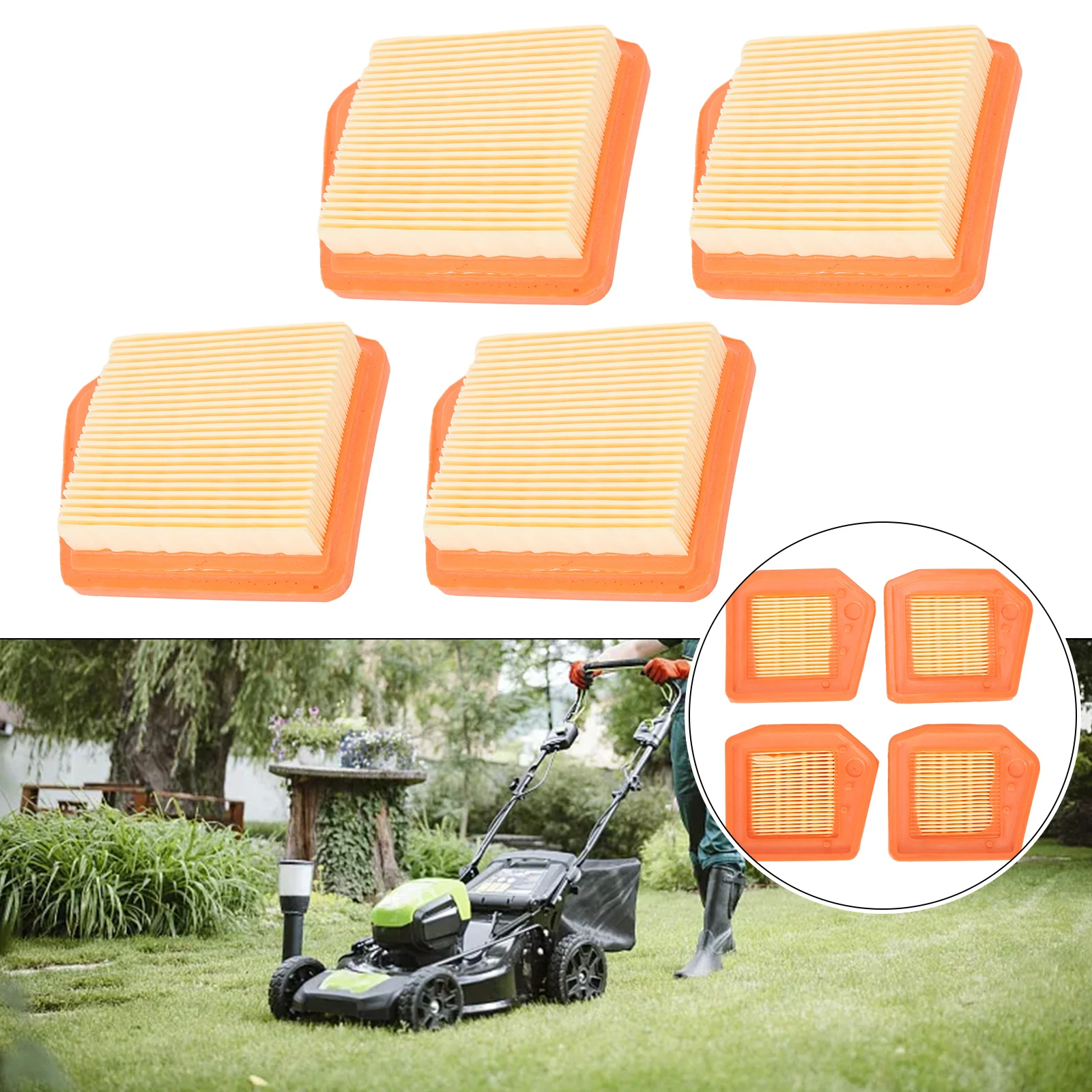 4PCS Air Filter For Stihl F 40R F 40CE F 60CE FS360CE FS460CEM FR460TCEM Replacem Accessories For String Trimmer/brush Cutter
4PCS Air Filter For Stihl F 40R F 40CE F 60CE FS360CE FS460CEM FR460TCEM Replacem Accessories For String Trimmer/brush Cutter
