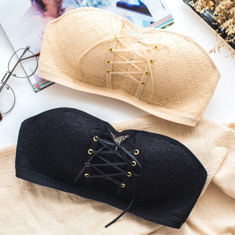 Roseheart for Women Fashion Skin Black Sexy Bralette Push Up Tie Lace Strapless Party Wedding Wireless Invisible Female Bras
Roseheart for Women Fashion Skin Black Sexy Bralette Push Up Tie Lace Strapless Party Wedding Wireless Invisible Female Bras
