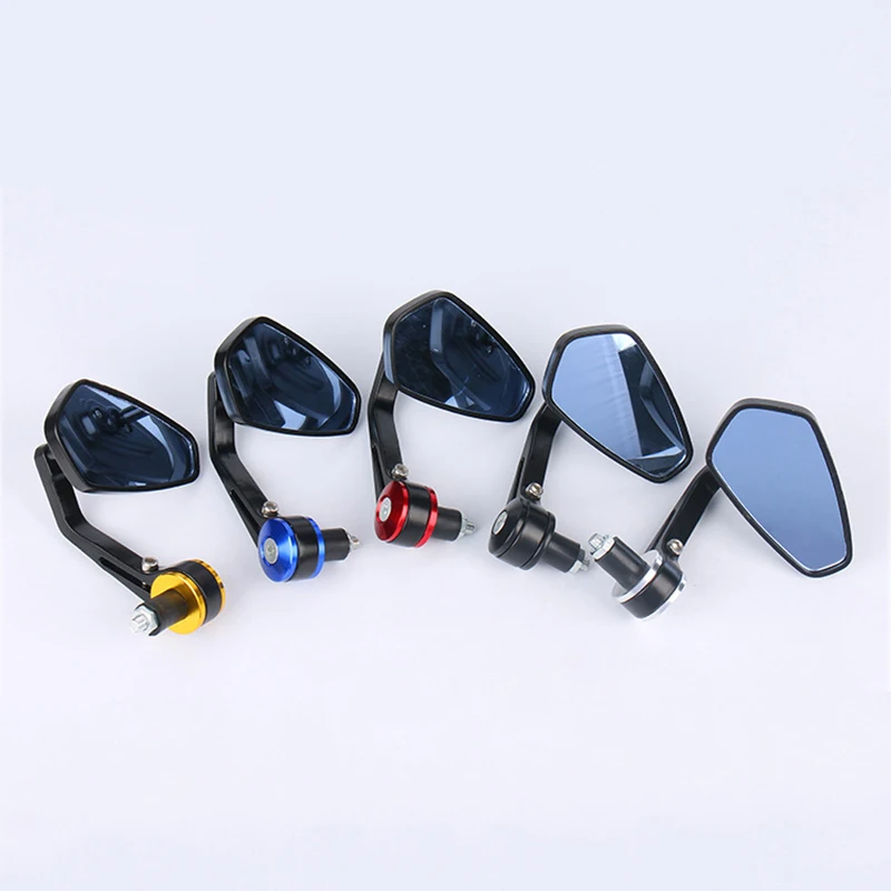 

7/8" 22mm Retro Modified Handlebar End Rearview Mirror Motorcycle Refelective Side Back View Mirrors Motorbike Accessories