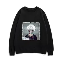 Funny Anime Hunter X Hunter Killua Zoldyck Print Pullover Unisex Casual Pullovers Fashion Loose Sweatshirt All-match Streetwear
Funny Anime Hunter X Hunter Killua Zoldyck Print Pullover Unisex Casual Pullovers Fashion Loose Sweatshirt All-match Streetwear