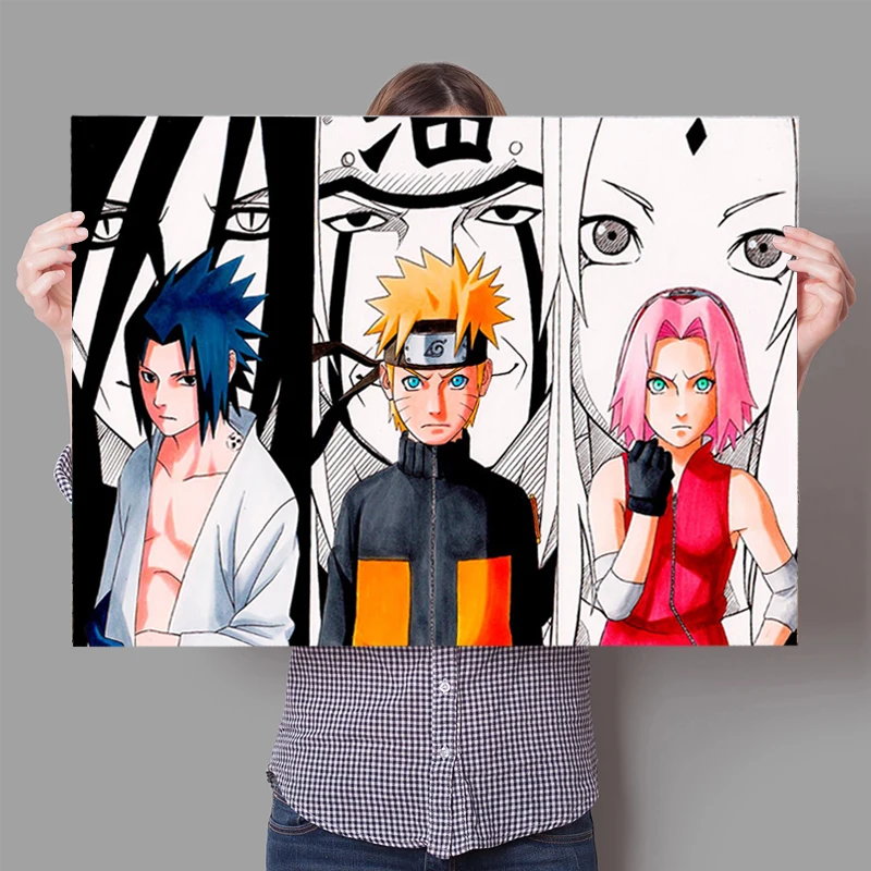 Naruto Manga Sasuke Haruno Sakura Poster Prints Anime Wall Art Canvas Painting Picture for Living Room Decoration
Naruto Manga Sasuke Haruno Sakura Poster Prints Anime Wall Art Canvas Painting Picture for Living Room Decoration