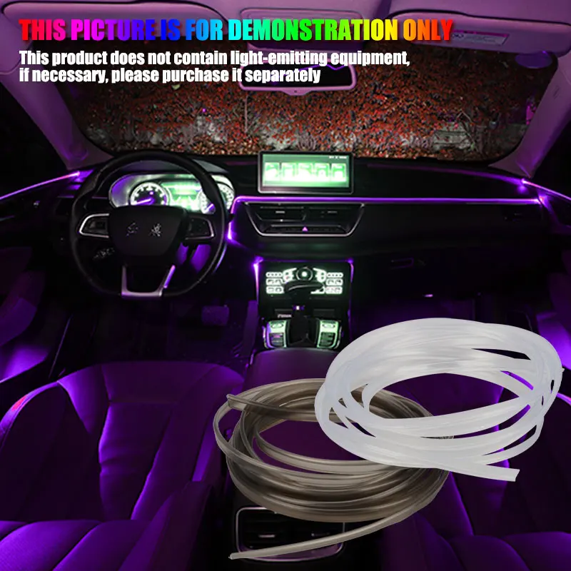 3M/5M/6M/8M/10M Auto Neon Fiber Optic Wire Extended Strip Light Car Interior Ambient lighting Guide Accessories Atmosphere light
3M/5M/6M/8M/10M Auto Neon Fiber Optic Wire Extended Strip Light Car Interior Ambient lighting Guide Accessories Atmosphere light