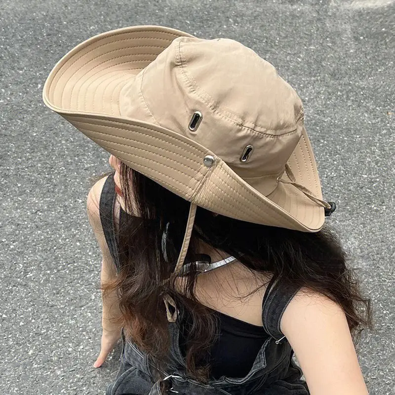Camping Drawstring Fisherman's Hat Sun Shade Hiking Sun Protection Outdoor Mountaineering Fishing Hat Jeans Hat
Camping Drawstring Fisherman's Hat Sun Shade Hiking Sun Protection Outdoor Mountaineering Fishing Hat Jeans Hat