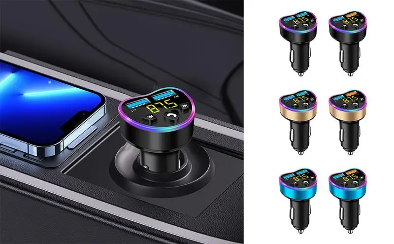 Car Charger Music Player FM Supply Mp3 Car Transmitter Handsfree Car Radio Modulator Wireless For Car Fast Charging Dual Port
Car Charger Music Player FM Supply Mp3 Car Transmitter Handsfree Car Radio Modulator Wireless For Car Fast Charging Dual Port