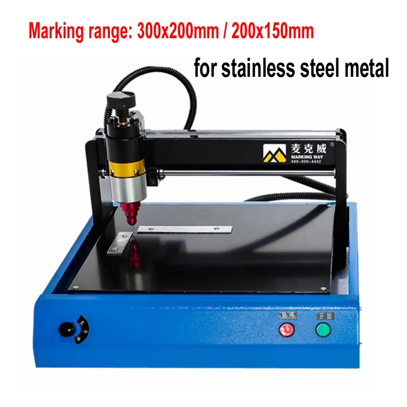 

Stainless Steel Metal Nameplate 2015 Marking Engraving Machine 3020