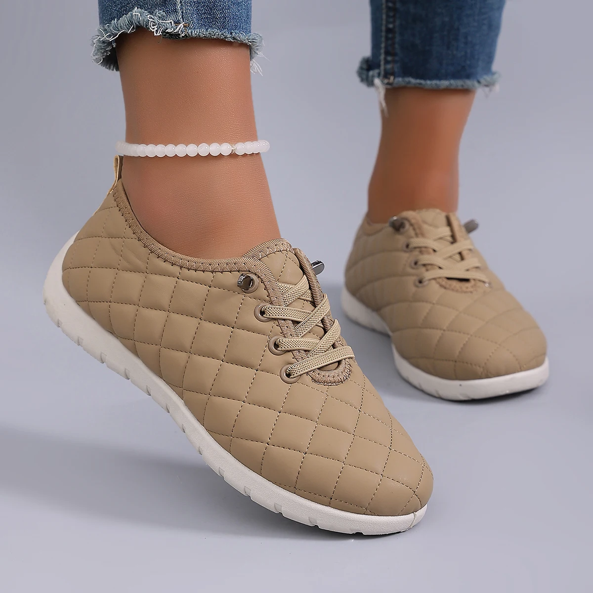 أحذية رياضية نسائية جديدة للربيع، عصرية، قابلة للتنفس، خفيفة الوزن، مضادة للانزلاق، مقاومة للتآكل، أحذية رياضية كاجوال، أحذية مسطحة أحذية رياضية نسائية جديدة للربيع، عصرية، قابلة للتنفس، خفيفة الوزن، مضادة للانزلاق، مقاومة للتآكل، أحذية رياضية كاجوال، أحذية مسطحة