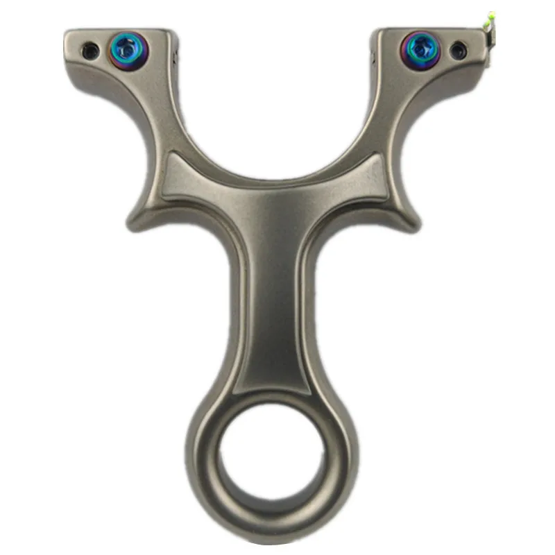 High-precision Optic Sight Titanium Alloy Fast Compression Free Flat Rubber Bands Outdoor Hunting Sports Catapult Slingshot
High-precision Optic Sight Titanium Alloy Fast Compression Free Flat Rubber Bands Outdoor Hunting Sports Catapult Slingshot