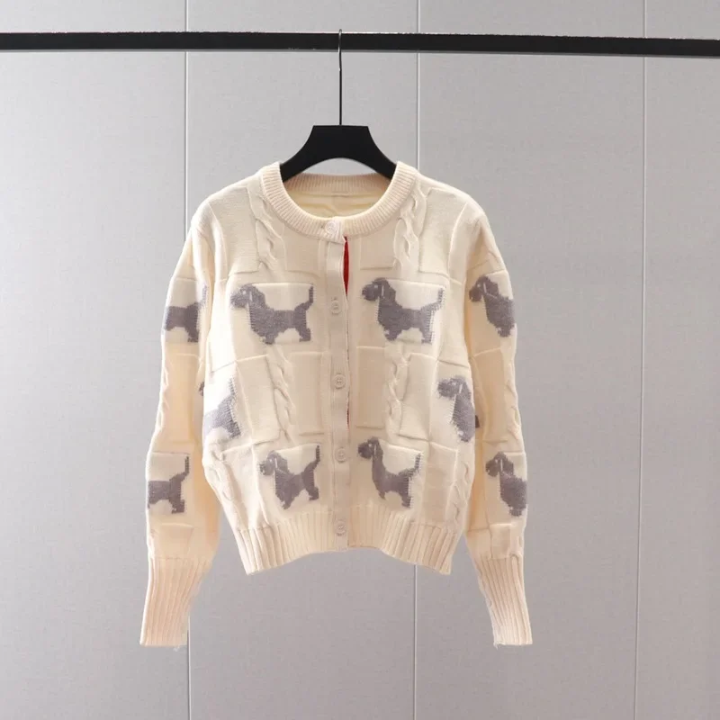 2023 Autumn Winter New Knitted Korean Clothes Sweater High Quality Clothing Womens Cardigan Long Sleeve Girl Fashion Tops
2023 Autumn Winter New Knitted Korean Clothes Sweater High Quality Clothing Womens Cardigan Long Sleeve Girl Fashion Tops