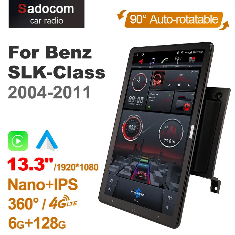 1080P Android 10,0 для Mercedes-Benz SLK-Class SLK Class R171 2004-2011 автомобильное радио Видео Аудио 13,3 "360 6G 128G Tesla Style
1080P Android 10,0 для Mercedes-Benz SLK-Class SLK Class R171 2004-2011 автомобильное радио Видео Аудио 13,3 "360 6G 128G Tesla Style
