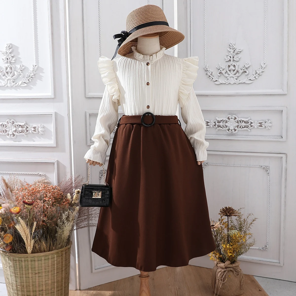 Girls' suit 2023 popular foreign trade European and American style children's clothing 8-12 years old children's net red western
Girls' suit 2023 popular foreign trade European and American style children's clothing 8-12 years old children's net red western