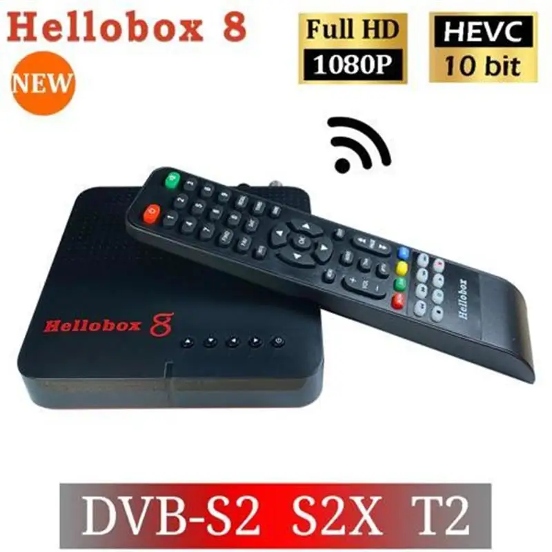 Спутниковый ресивер Hellobox 8, ресивер, ТВ-приставка с поддержкой Android/I0S, DVB S2
Спутниковый ресивер Hellobox 8, ресивер, ТВ-приставка с поддержкой Android/I0S, DVB S2