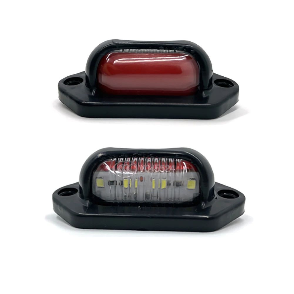 2pcs 8LED Truck Trailer LED Side Marker Lights 12V 24V License Plate Light LED Lorry Tractor RV Pickup Clearance Parking Light
2pcs 8LED Truck Trailer LED Side Marker Lights 12V 24V License Plate Light LED Lorry Tractor RV Pickup Clearance Parking Light