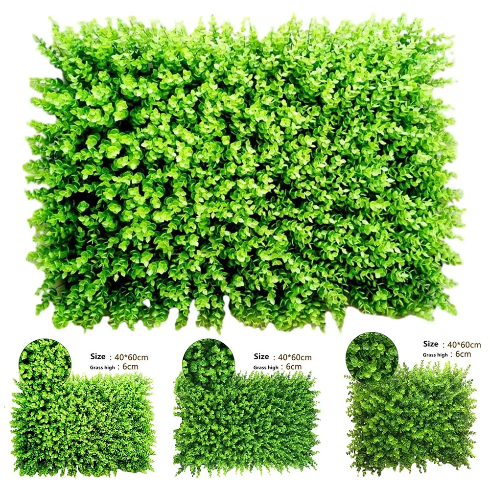 40*60cm Artificial Plant Mat Green Wall-Hedge Grass Fences Foliage Simulated Lawns Outdoor DIY Gardens Wedding Party Home Decor
40*60cm Artificial Plant Mat Green Wall-Hedge Grass Fences Foliage Simulated Lawns Outdoor DIY Gardens Wedding Party Home Decor