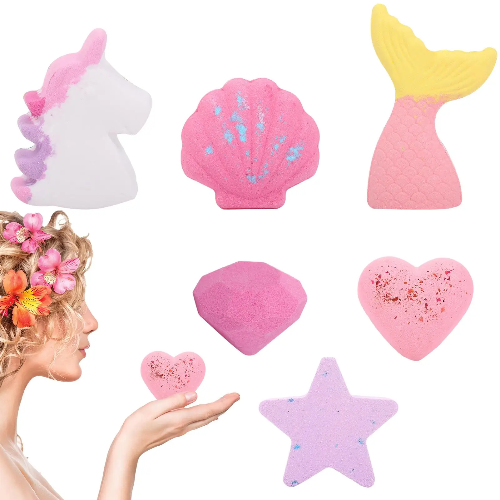 6pcs Bath Bombs Body Stress Relief Exfoliating Moisturizing Fragrances Aromatherapy SPA Salt Ball Rich Essential Oils Bath Ball
6pcs Bath Bombs Body Stress Relief Exfoliating Moisturizing Fragrances Aromatherapy SPA Salt Ball Rich Essential Oils Bath Ball