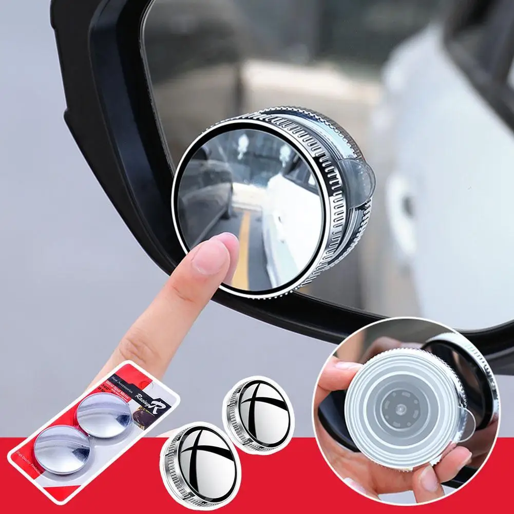1Pair Blind Spot Mirror For Car Traffic Mirror Car Rear View Mirror 360 Degree Suck Cup Parking Assistant Convex Round Mirror
1Pair Blind Spot Mirror For Car Traffic Mirror Car Rear View Mirror 360 Degree Suck Cup Parking Assistant Convex Round Mirror