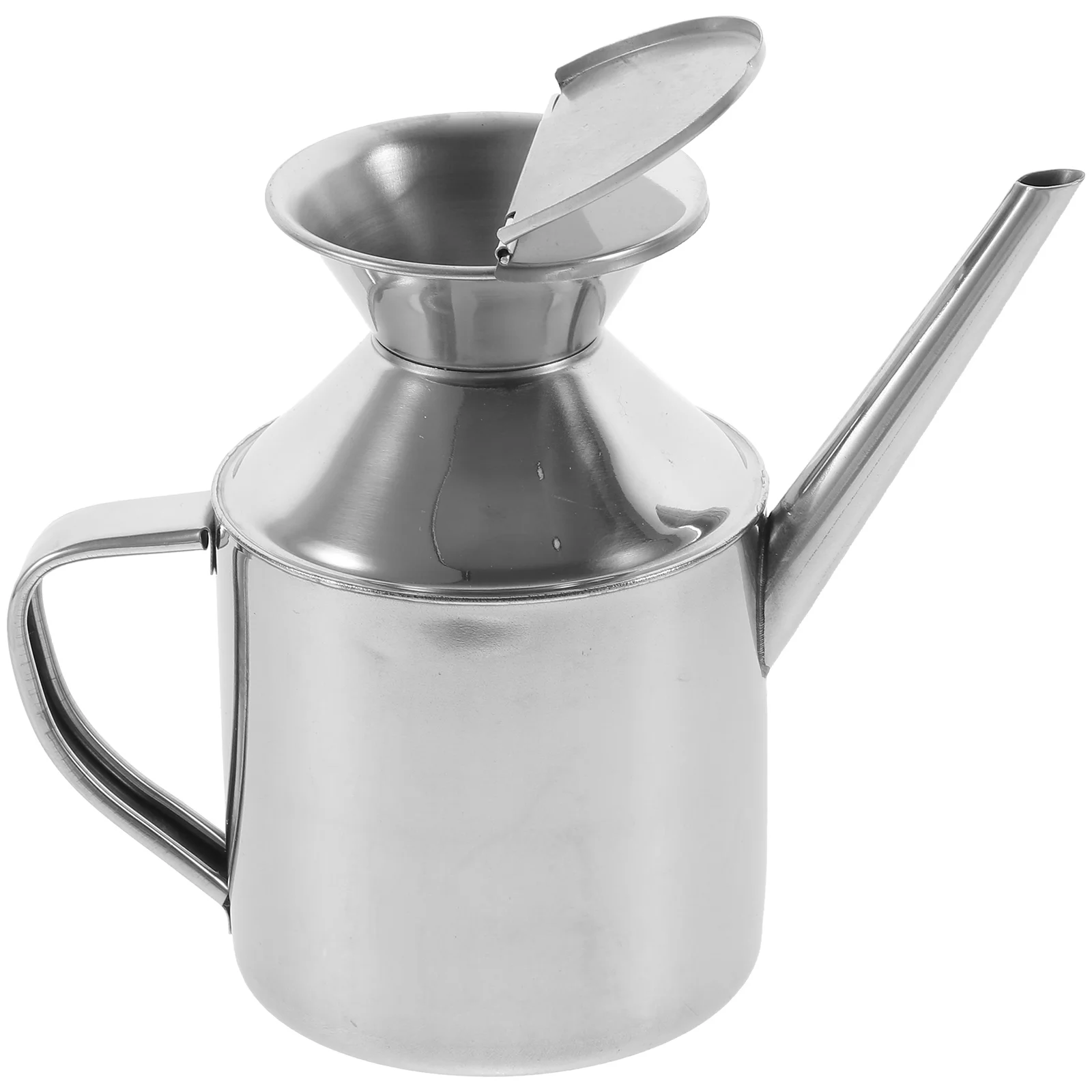Stainless Steel Oil Pot Household Container Vinegar Bottles Olive Dispenser Cooking Jug Soy Sauce Pour Holder Metal with Lid
Stainless Steel Oil Pot Household Container Vinegar Bottles Olive Dispenser Cooking Jug Soy Sauce Pour Holder Metal with Lid