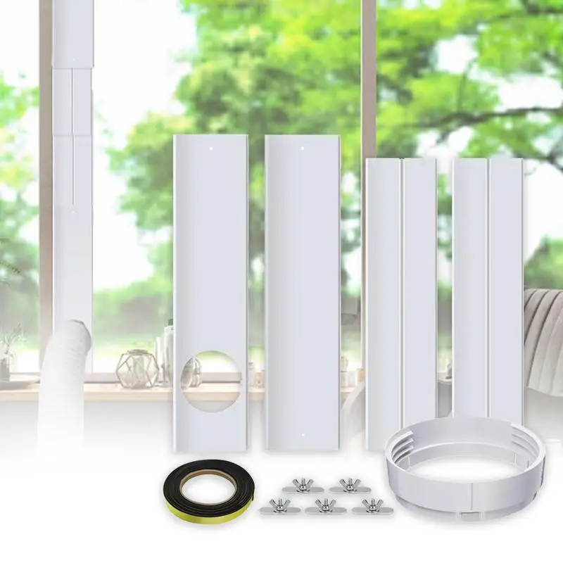 Portable Air Conditioner Window Seal Kit Universal Adjustable Panel Replaceable Accessories for Exhaust Hose Easy Installation
Portable Air Conditioner Window Seal Kit Universal Adjustable Panel Replaceable Accessories for Exhaust Hose Easy Installation