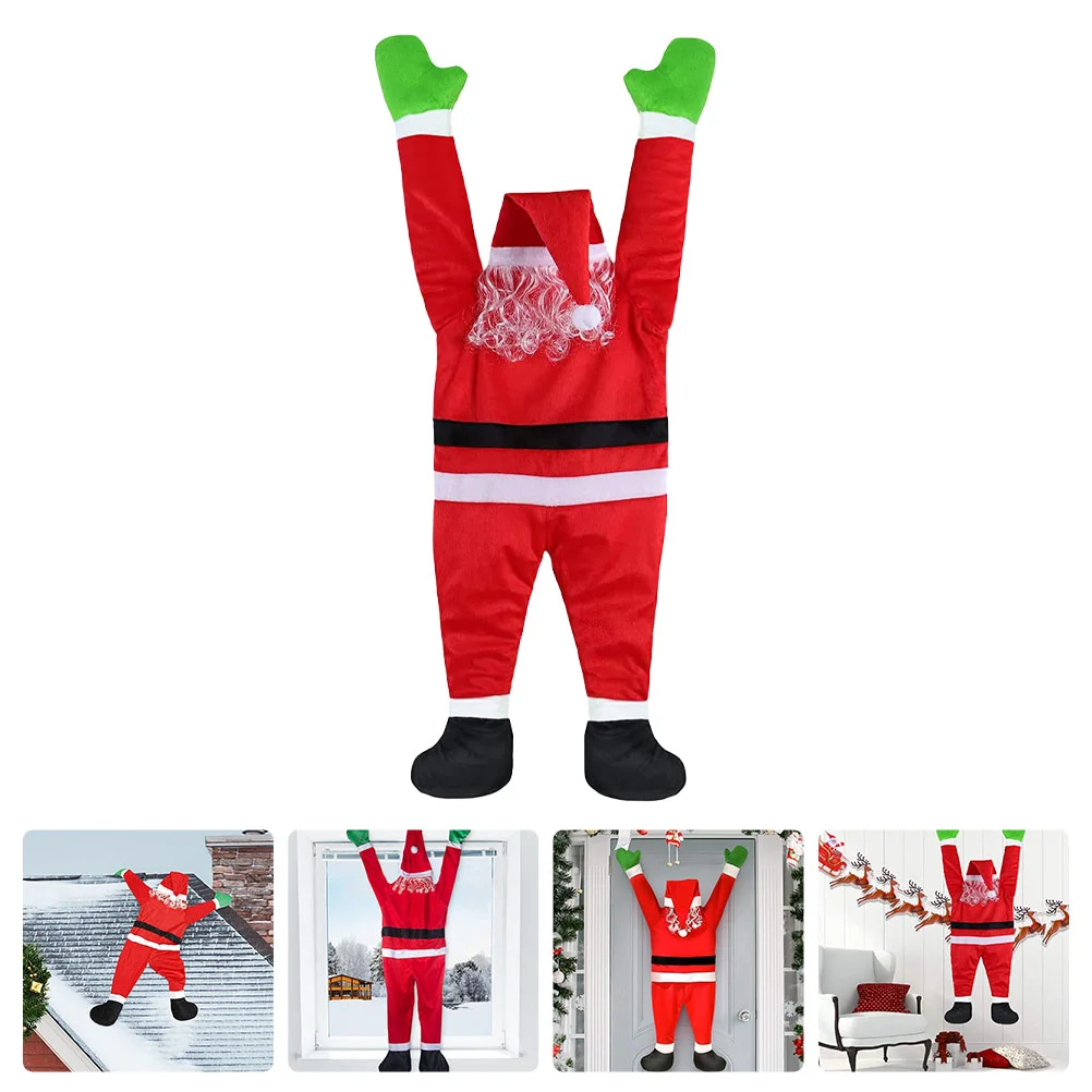 Santa Claus Decoration Outdoor Gifts Climbing Statue Indoor Chimney Christmas Hanging
Santa Claus Decoration Outdoor Gifts Climbing Statue Indoor Chimney Christmas Hanging