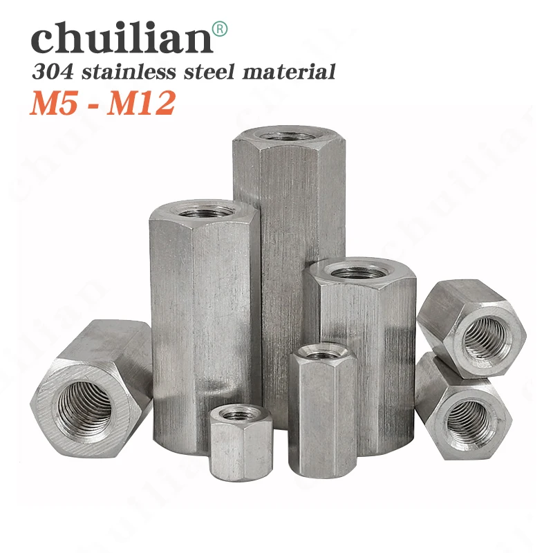 1/2/5pcs M5 M6 M8 M10 M12 A2-70 304 Stainless Steel DIN6334 Hexagon Hex Extend Long Rod Coupling Nut Connector Joint Tubular Nut
1/2/5pcs M5 M6 M8 M10 M12 A2-70 304 Stainless Steel DIN6334 Hexagon Hex Extend Long Rod Coupling Nut Connector Joint Tubular Nut
