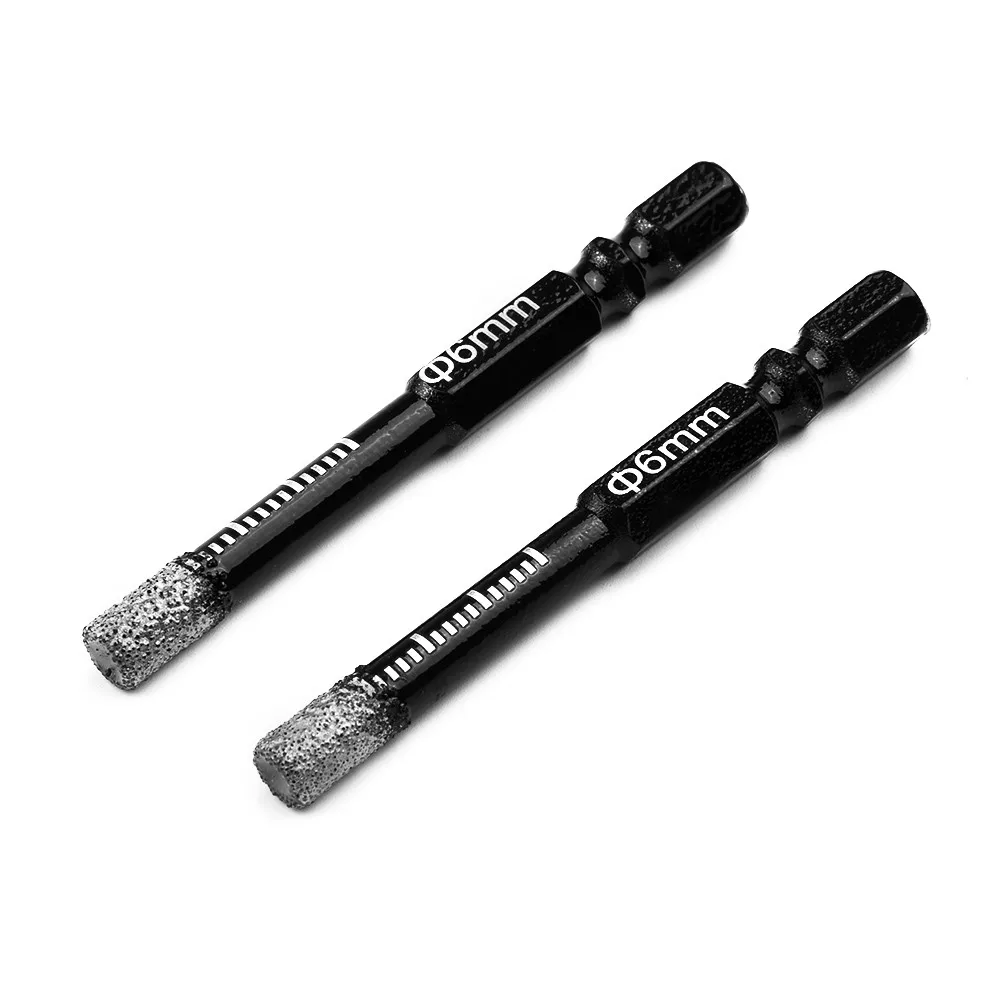 Diamond Dry Drill Bit Drill Bit Premium Quality 6mm Vaccum Brazed Diamond Dry Drill Bits for Marble and Ceramic Tile Pack of 2
Diamond Dry Drill Bit Drill Bit Premium Quality 6mm Vaccum Brazed Diamond Dry Drill Bits for Marble and Ceramic Tile Pack of 2
