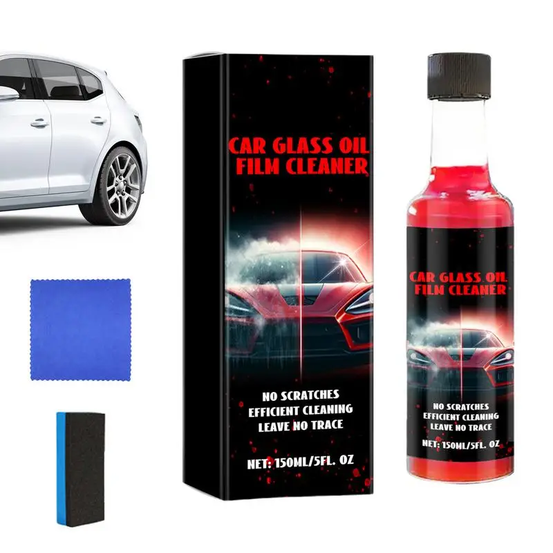 

Glass Oil Film Remover For Car Auto Glass Oil Film Remover 150ml Car Windshield Cleaner Glass Film Removal Fluid For Car Window