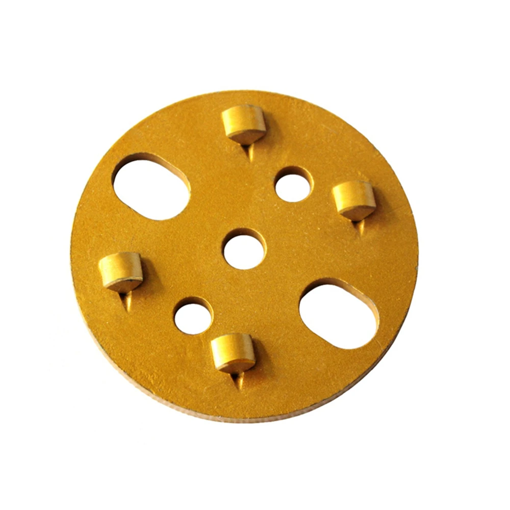9 PCS Four Quarter PCD Metal Bond Diamond Grinding Disc - 4 Inch Concrete Floor Pad for Efficient Removal of Thick Epoxy Coating
9 PCS Four Quarter PCD Metal Bond Diamond Grinding Disc - 4 Inch Concrete Floor Pad for Efficient Removal of Thick Epoxy Coating