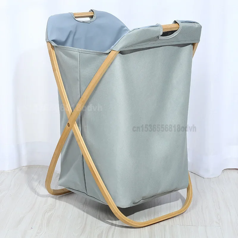 

Xshape Foldable Dirty Laundry Basket Waterproof Oxford Cloth with Lid Household Sundries Storage Basket Discreet Organizer