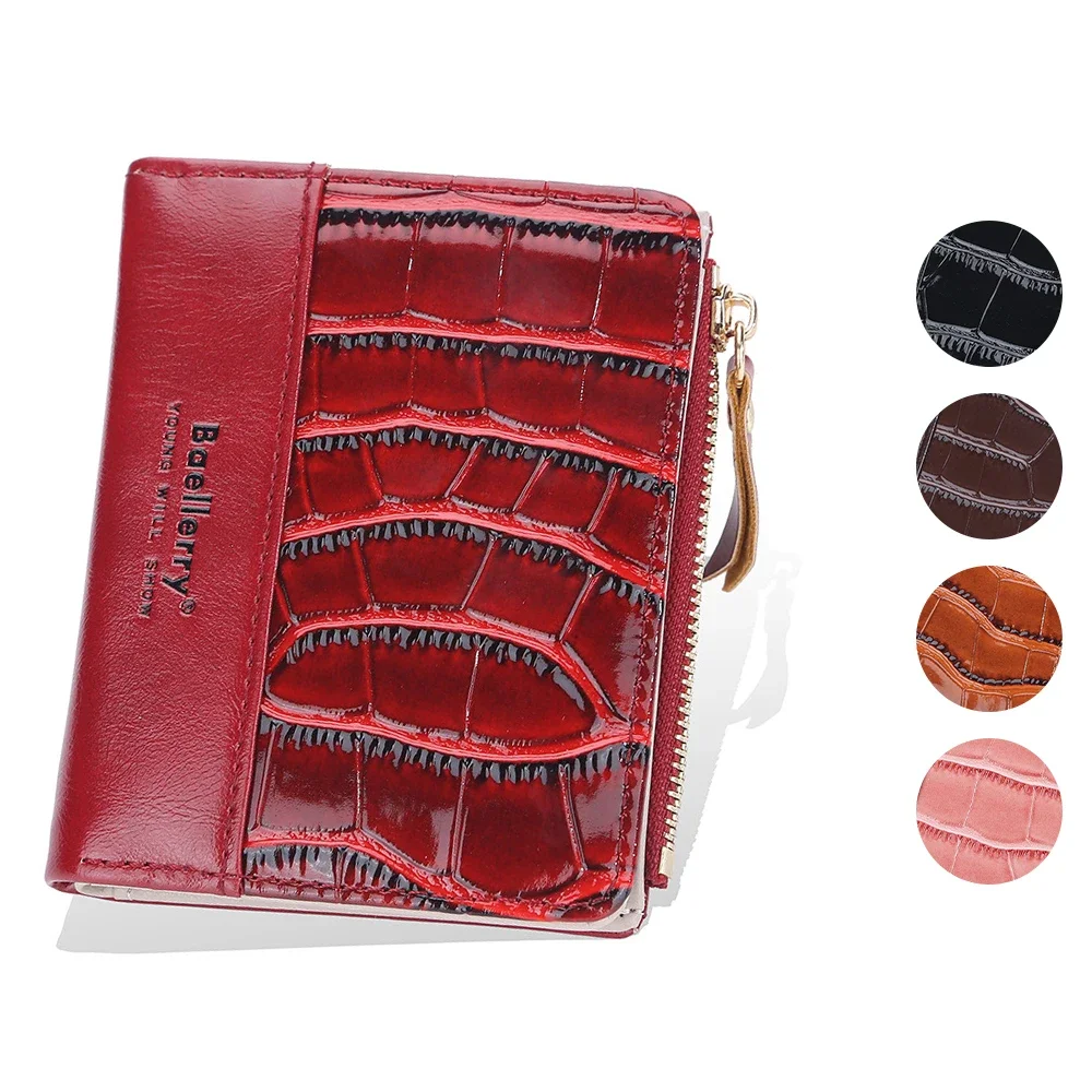 Women Wallet Luxury Classic Crocodile Coin Purses Credit Card Holder Bag Zipper Money Clip Ladies Short Mini Bifold Wallet
Women Wallet Luxury Classic Crocodile Coin Purses Credit Card Holder Bag Zipper Money Clip Ladies Short Mini Bifold Wallet