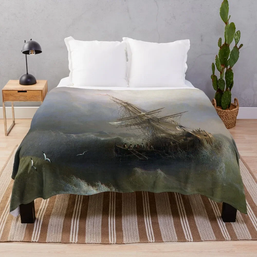 Ship in the Stormy Sea - Ivan Aivazovsky - 1887 Throw Blanket Giant Sofa Multi-Purpose Moving Sofa Quilt Blankets
Ship in the Stormy Sea - Ivan Aivazovsky - 1887 Throw Blanket Giant Sofa Multi-Purpose Moving Sofa Quilt Blankets